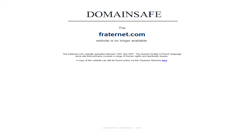 Desktop Screenshot of fraternet.com